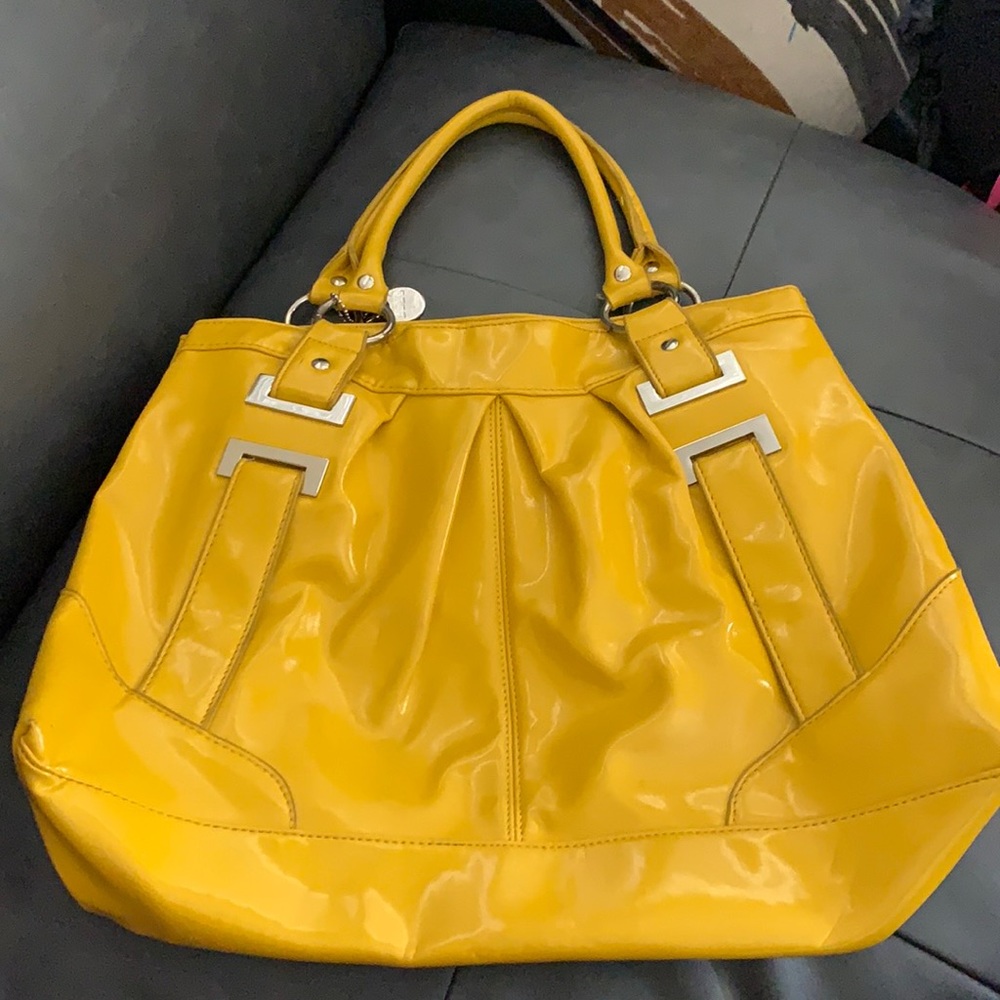 Bright Yellow Purse